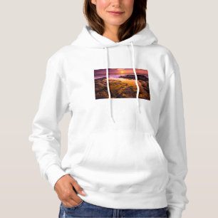 Solnedgång över tidvattenpölar, Hawaii Tee Shirt