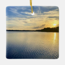 Solnedgång över Wildcat Lake