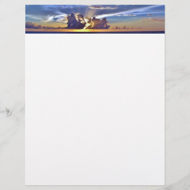 Solnedgång på Beach-stationen (Framsida)