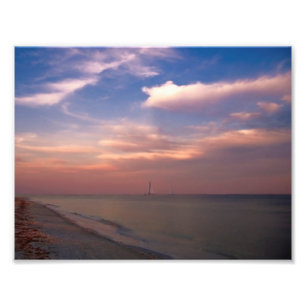 Solnedgång på den Sanibel ön Fototryck