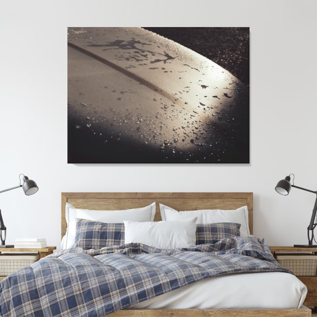 Solnedgång på ett ytskiktat Kanvastryck (Insitu (sovrum))
