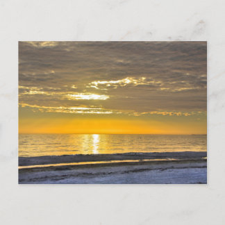 Solnedgång på Fort Myers Beach, Florida Vykort