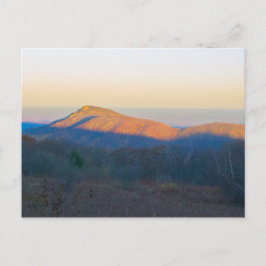 Solnedgång på gamla Rag Mountain, Shenandoah NP, V Vykort