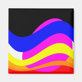 Solnedgång på havet magnet