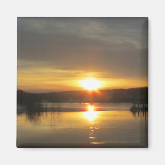 Solnedgång på Hudson Magnet