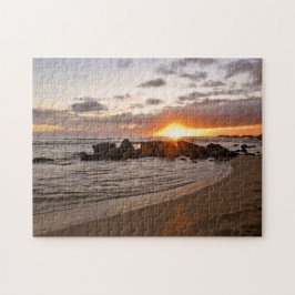 Solnedgång på Kauaii - Hawaii - 11 x 14 - 252 pc Pussel