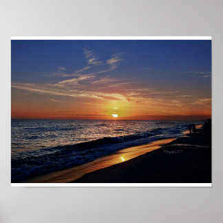 Solnedgång på Laguna Beach Florida, Poster