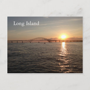 Solnedgång på Long Island Vykort