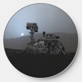 Solnedgång på Mars Curiosity Rover
