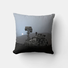 Solnedgång på Mars Curiosity Rover Kudde