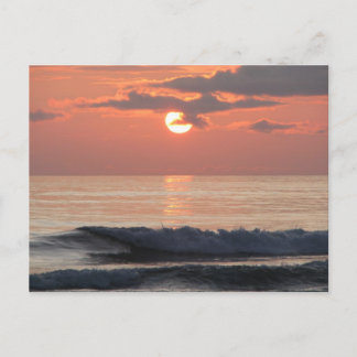 Solnedgång på Oregon Kusten Vykort