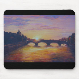 Solnedgång på Ponte Vecchio Musmatta