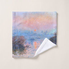 Solnedgång på Seine Claude Monet