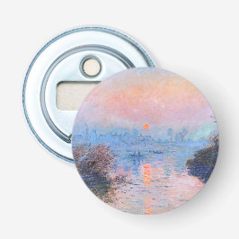 Solnedgång på Seine Claude Monet Flasköppnare