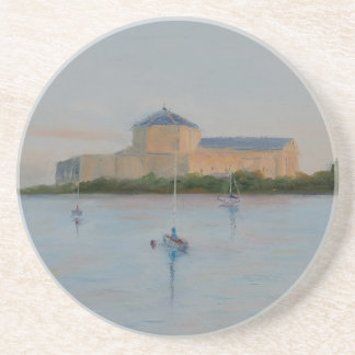 solnedgång på shedden underlägg