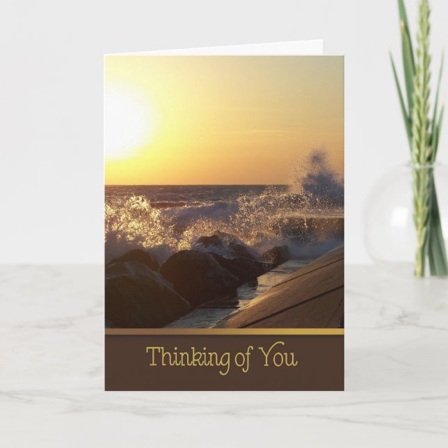 Solnedgång på Sten Kort (Framsida)