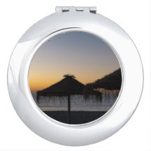 Solnedgång på stranden