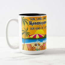 solnedgång på stranden