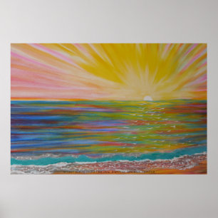 Solnedgång Poster
