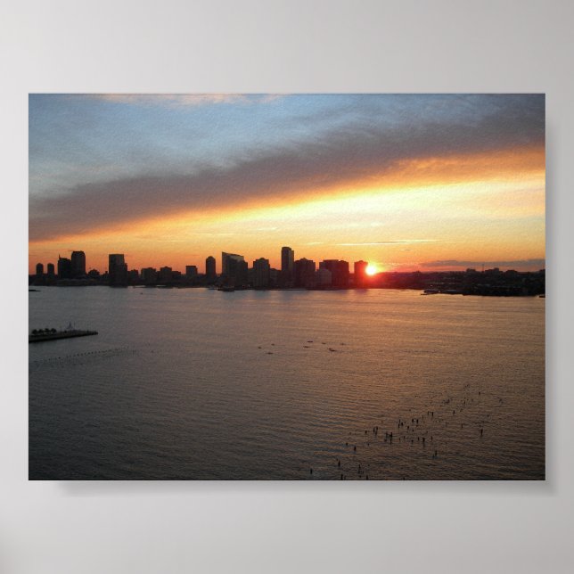 Solnedgång Poster (Framsidan)