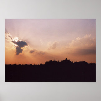 Solnedgång Poster