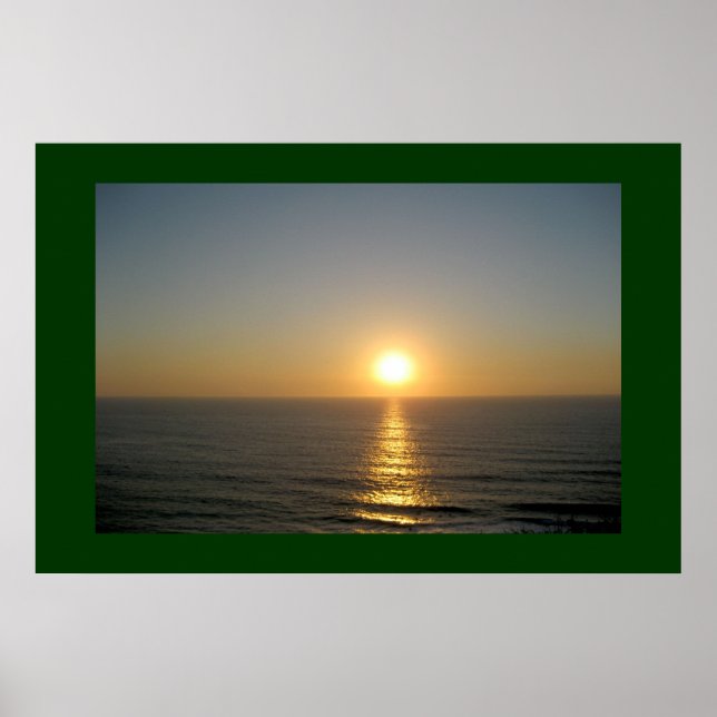 Solnedgång Poster (Framsidan)