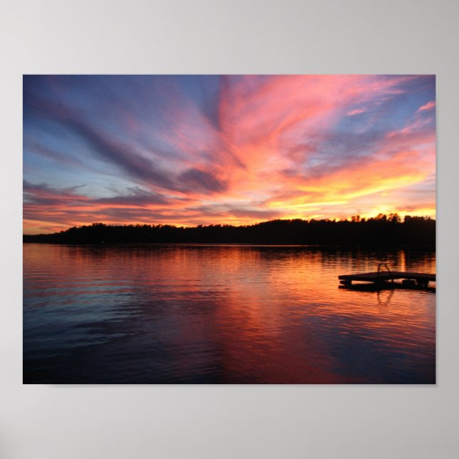 Solnedgång Poster (Framsidan)