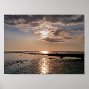 SOLNEDGÅNG POSTER