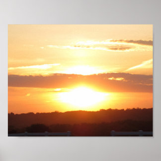 Solnedgång Poster