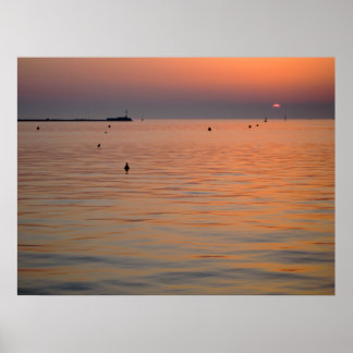 Solnedgång Poster