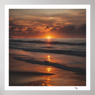 Solnedgång Poster