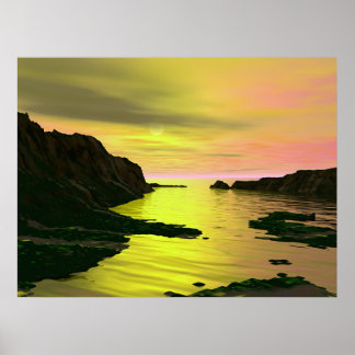 Solnedgång Poster