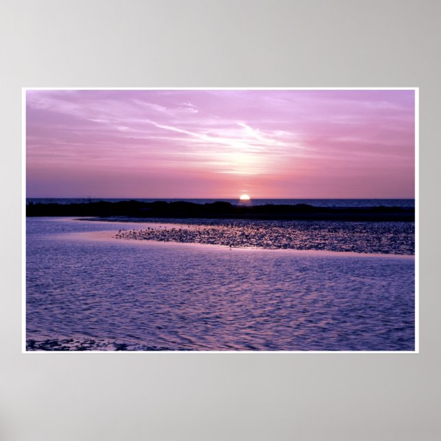 Solnedgång Poster (Framsidan)