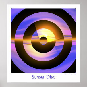 Solnedgång Poster
