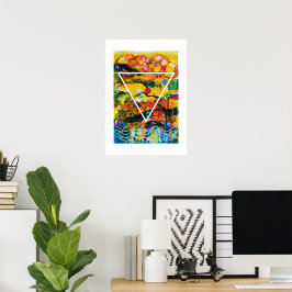 Solnedgång. Poster