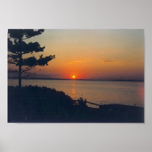 Solnedgång Poster (Framsidan)