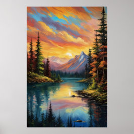 Solnedgång Poster