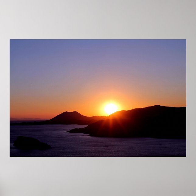 Solnedgång Poster (Framsidan)