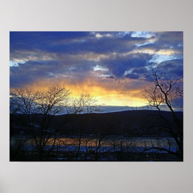 Solnedgång Poster (Framsidan)