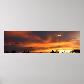 Solnedgång Poster