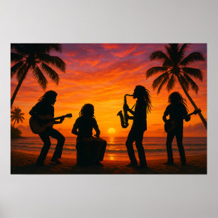 Solnedgång Poster