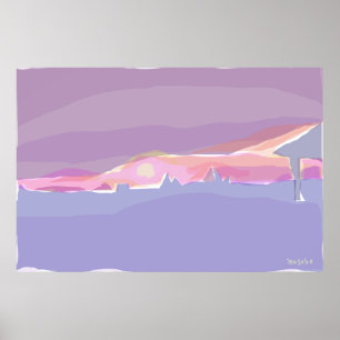 Solnedgång Poster
