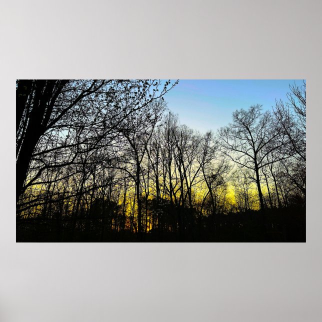 Solnedgång Poster (Framsidan)