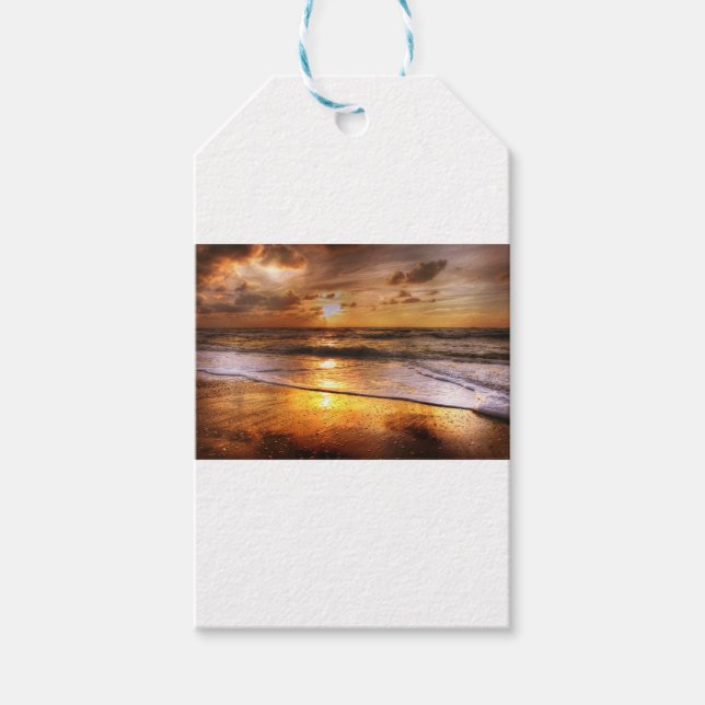 Solnedgång Presentetikett (Framsidan)