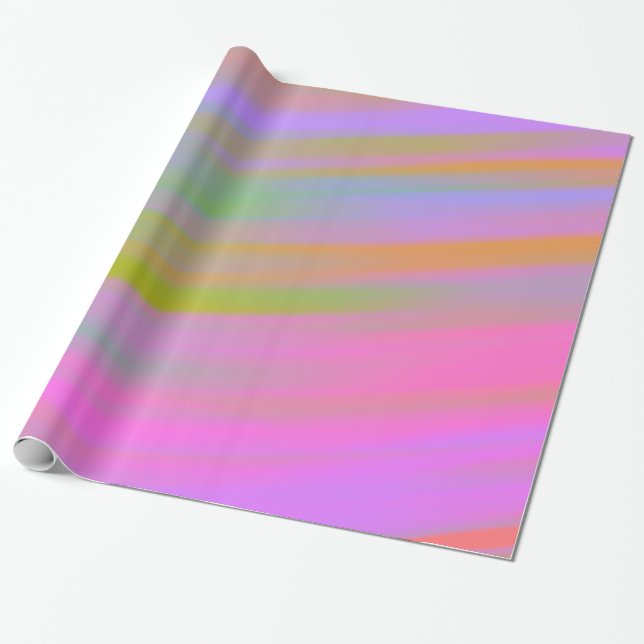 Solnedgång Presentpapper (Utrullad)