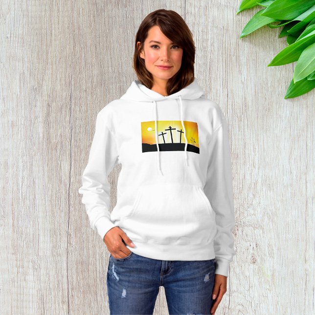Solnedgång Religiösa Kor Womens T Shirt (Skapare uppladdad)