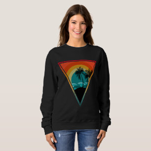 solnedgång retro sommar vintage t shirt