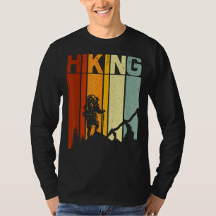 Solnedgång Retro Vintage - bergsförstoring T Shirt