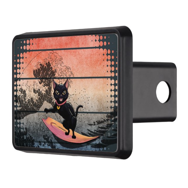 Solnedgång - Riding Cat Dragkroksskydd (Vänster)