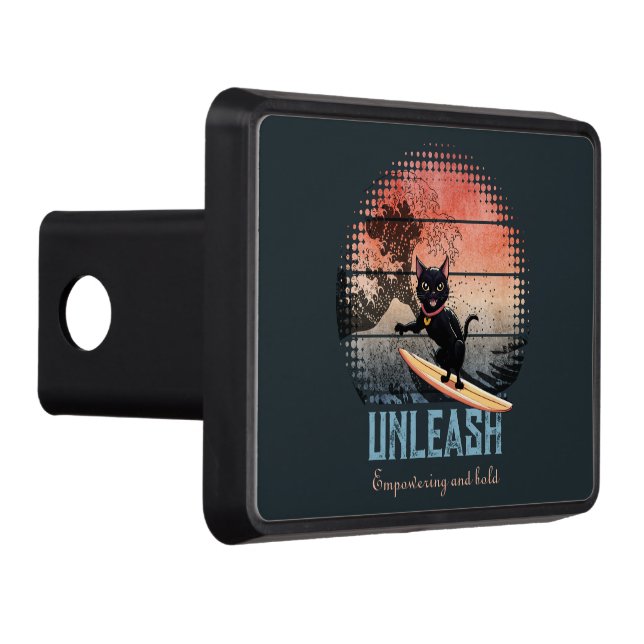 Solnedgång - Riding Cat Dragkroksskydd (Höger)